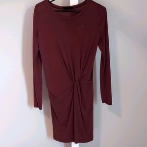 Midi cinched dress